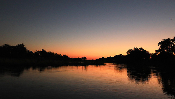 Sunset -Lower Zambezi NP