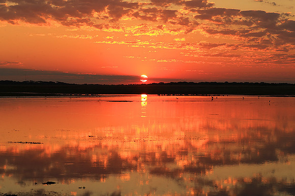 Sunset - Liuwa Plain NP