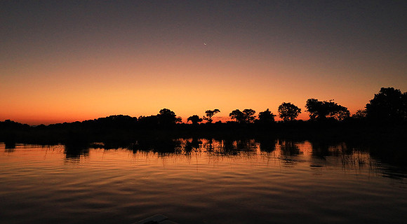 Sunset -Lower Zambezi NP