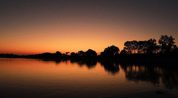 Sunset -Lower Zambezi NP