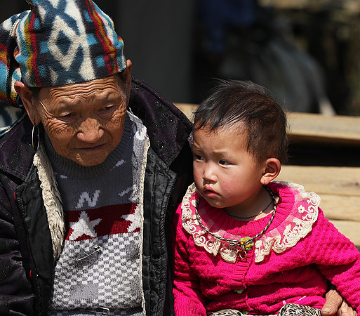 In a mountain village