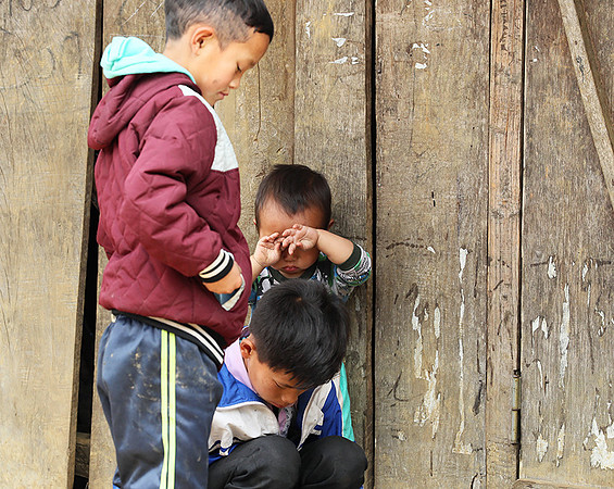 In a mountain village