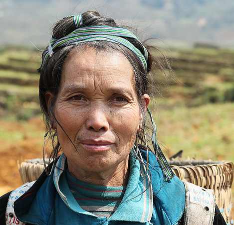 In a Hmong mountain village