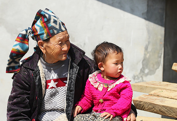 In a mountain village