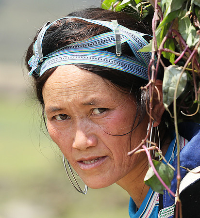 In a Hmong mountain village