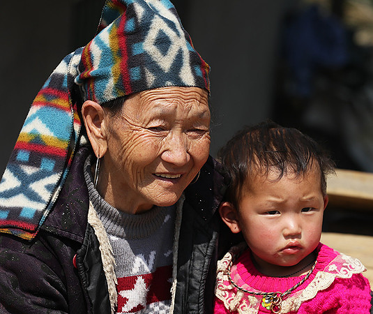 In a mountain village
