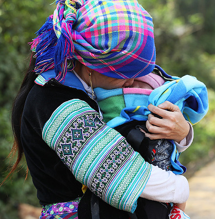 In a mountain village