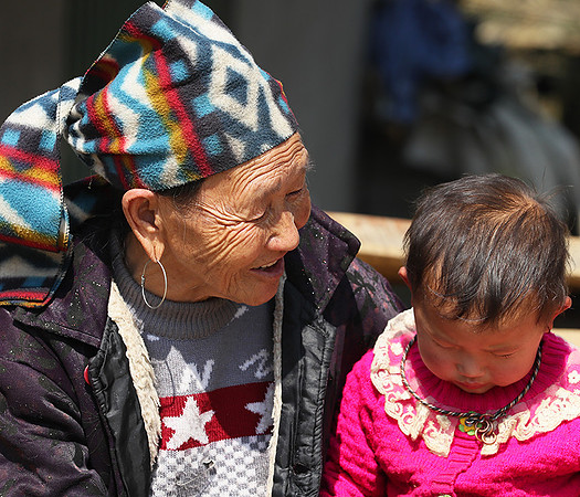In a mountain village