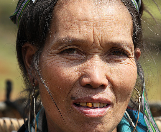 In a Hmong mountain village