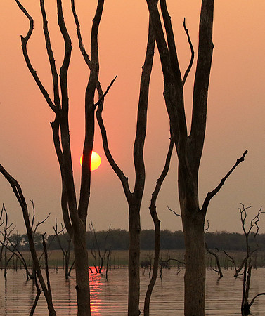 Sunset - Lake Kariba - Matusadona NP