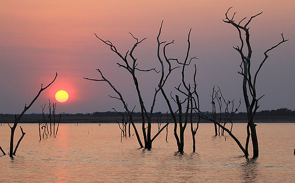 Sunset - Lake Kariba - Matusadona NP