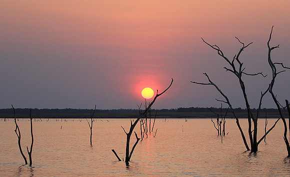 Sunset - Lake Kariba - Matusadona NP