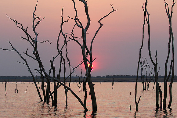 Sunset - Lake Kariba - Matusadona NP