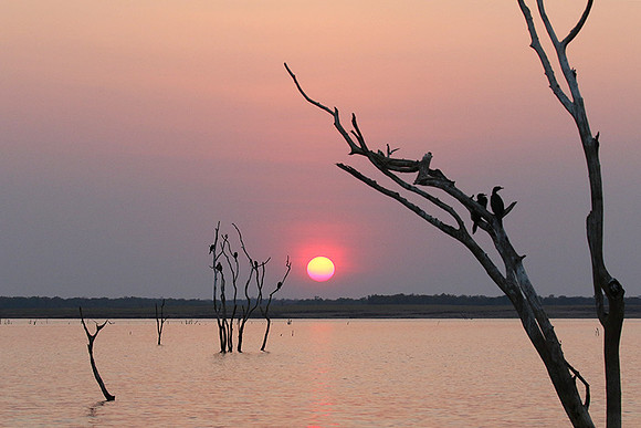 Sunset - Lake Kariba - Matusadona NP