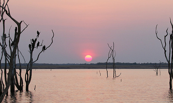 Sunset - Lake Kariba - Matusadona NP