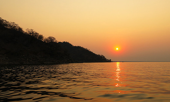 Sunset - Lake Kariba - Matusadona NP