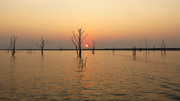 Sunset - Lake Kariba - Matusadona NP