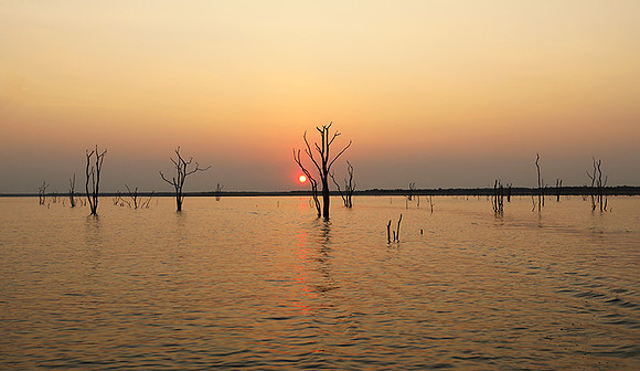 Sunset - Lake Kariba - Matusadona NP