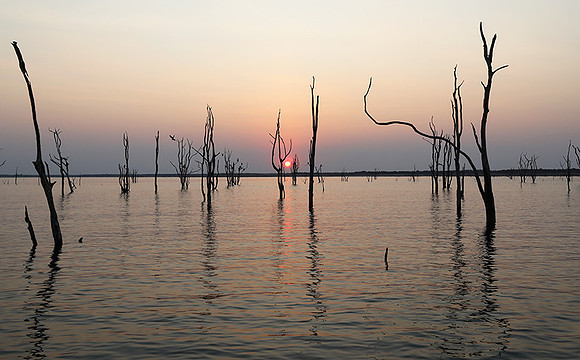 Sunset - Lake Kariba - Matusadona NP