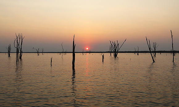 Sunset - Lake Kariba - Matusadona NP