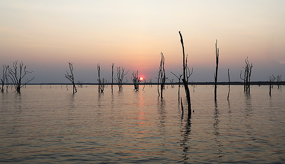 Sunset - Lake Kariba - Matusadona NP
