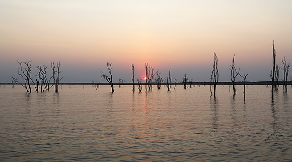 Sunset - Lake Kariba - Matusadona NP