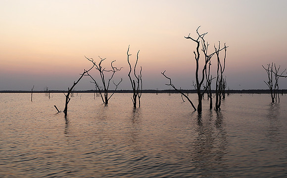 Sunset - Lake Kariba - Matusadona NP