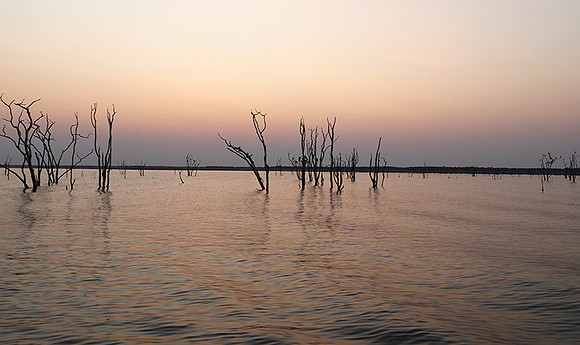 Sunset - Lake Kariba - Matusadona NP
