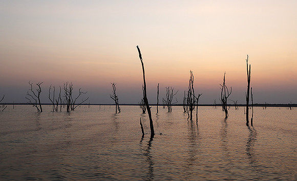 Sunset - Lake Kariba - Matusadona NP
