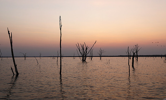 Sunset - Lake Kariba - Matusadona NP