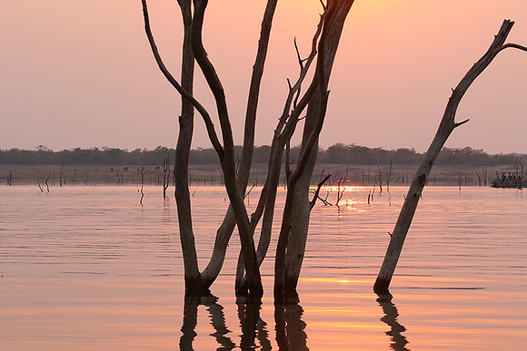Sunset - Lake Kariba - Matusadona NP