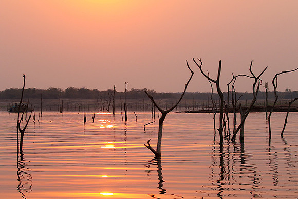 Sunset - Lake Kariba - Matusadona NP