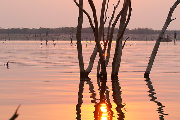 Sunset - Lake Kariba - Matusadona NP