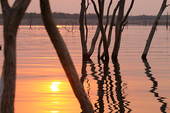 Sunset - Lake Kariba - Matusadona NP