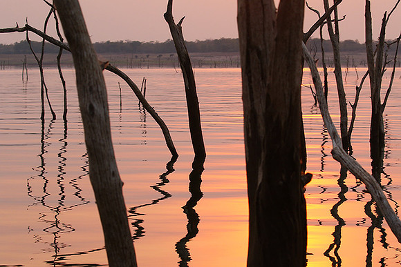 Sunset - Lake Kariba - Matusadona NP