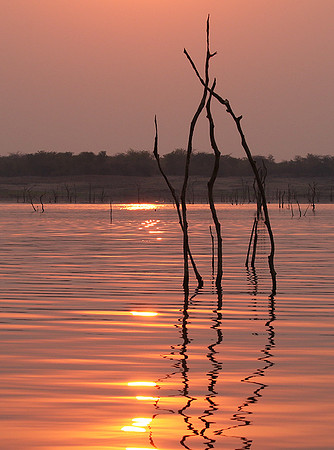 Sunset - Lake Kariba - Matusadona NP