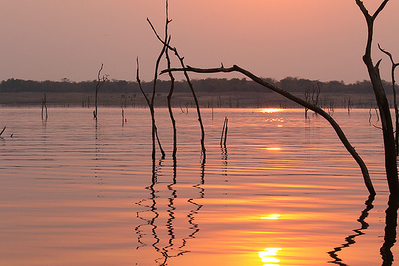 Sunset - Lake Kariba - Matusadona NP