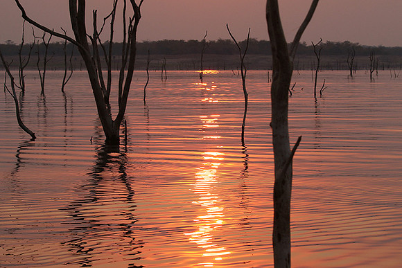 Sunset - Lake Kariba - Matusadona NP