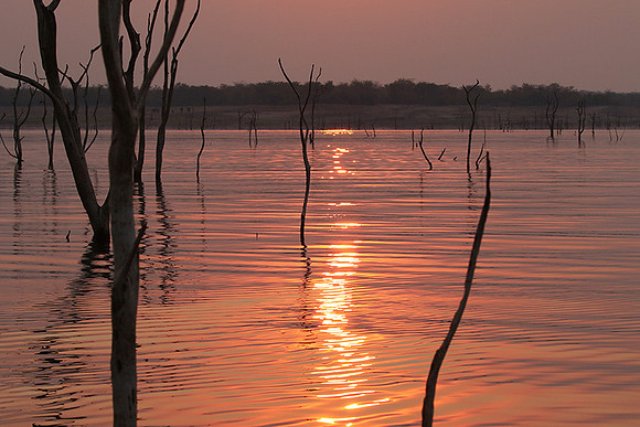 Sunset - Lake Kariba - Matusadona NP