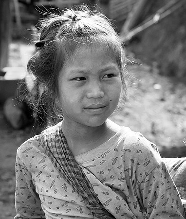 Myanmar : Shan children (near Kengtung)
