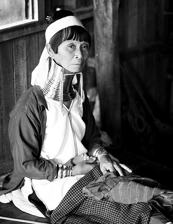 Kayan woman  - near lake Inle