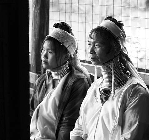 Kayan woman  - near lake Inle
