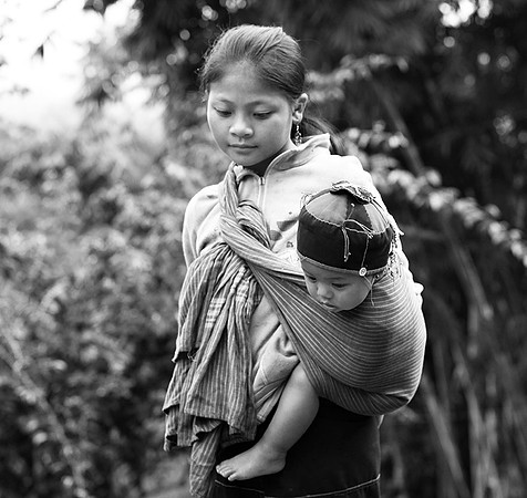 In a mountain village near Kengtung