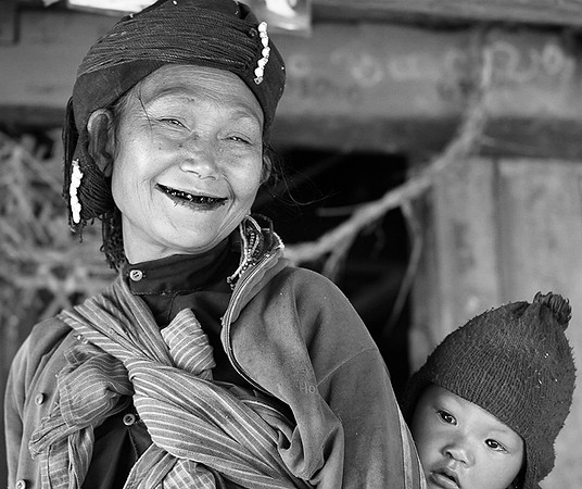 In a mountain village near Kengtung