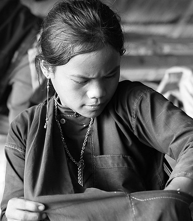 In a mountain village near Kengtung