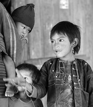In a mountain village near Kengtung