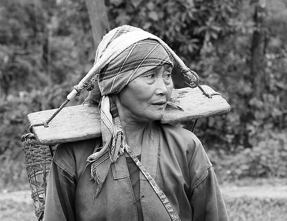 In a mountain village near Kengtung