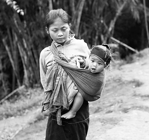In a mountain village near Kengtung
