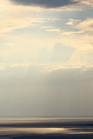 Helicopter flight over Sua Pan