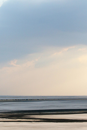 Helicopter flight over Sua Pan